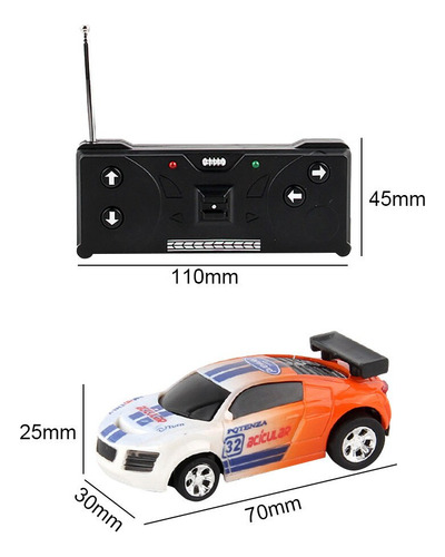 No Rc Car Mini Can, Battery Powered