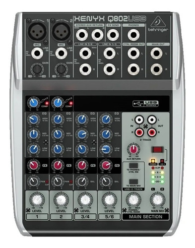 Consola Mezcladora Behringer Xenyx Q802usb Oferta!!