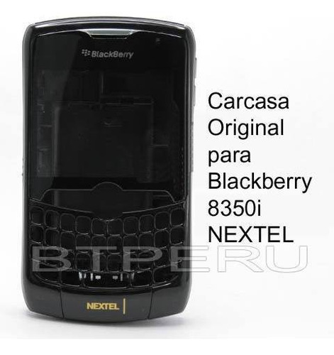 Carcasa Blackberry 8350i Nextel Housing Original Completa