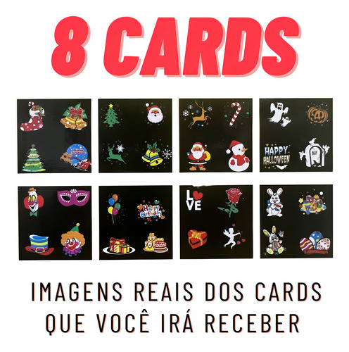 Refletor Projetor Natal Festa Prova Agua Desenhos Natalinos Cor da luz RGB 127/220V