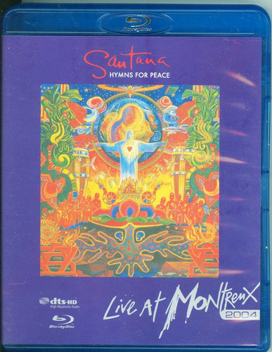 Imagem 1 de 2 de Blu-ray Santana - Live At Montreux 2004 