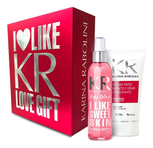 Body Splash Mujer Karina Rabolini Sweet Skin + Crema Set