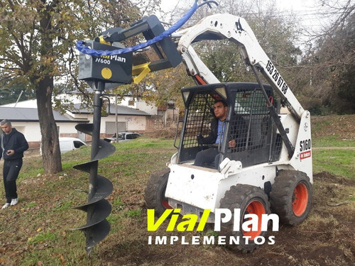 Imagen 6 de 7 de Implemento Vialplan Hoyadora Minicargadora, Bobcat