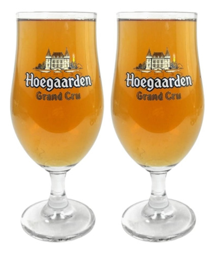 Copas Cerveza Hoegaarden 330 Ml Grand Cru X 2 Unid Originale