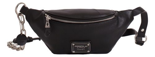 Riñonera Paola Grande Bandolera Tote Bag Juanita Jo Mujer Negro Lisa