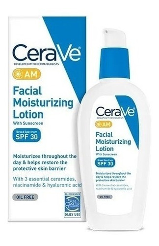 Cerave Am Facial Moisturizing Lotion, 89ml