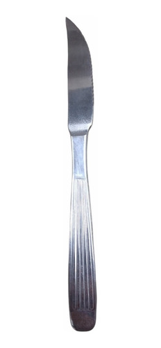 Imagen 2 de 2 de Cuchillo Lypsa Acero Inoxidable De 22 Cm De Largo Rayado X12