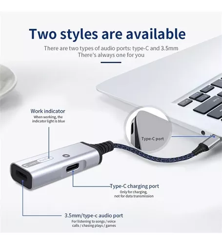 Diferencias Entre Adaptadores De Micro USB Tipo C a Jack 3.5mm Con DAC de  Audio y sin DAC. 