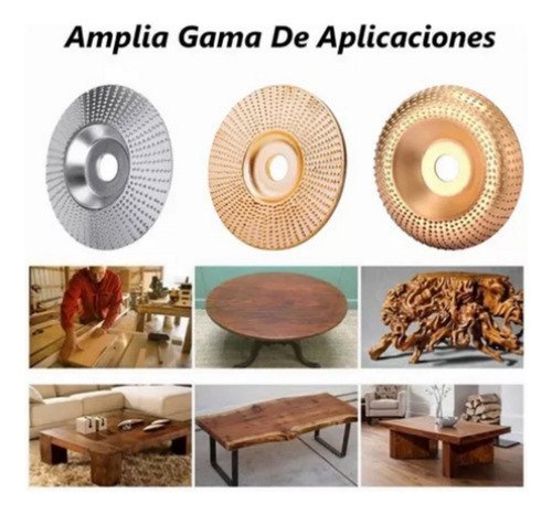 3 Discos Amoladora Angular Para Lijado Desbaste Y Pulido