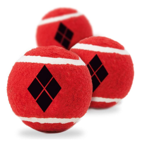 Buckle-down Dog Toy Tennis Balls Harley Quinn Diamond Icon R