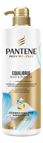 Acondicionador Pantene Equilibrio Para Pelo Mixto 510 Ml
