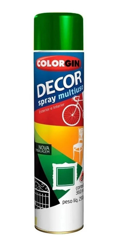 Spray Colorgin Decor Verde 360ml 8731 C361976