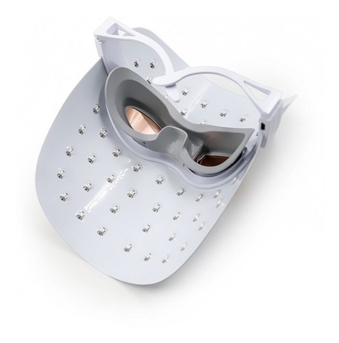 Imagen 4 de 4 de Máscara Led Tratamiento Facial, Recargable Mantra Beauty
