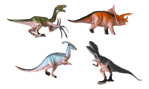 Dinosaurios Kit X 6 Muñecos Jueguetes Niños