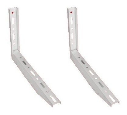 Imagen 2 de 8 de Mensula Soporte Aire Acond 415 Sc Metalurgica 30x59 Par