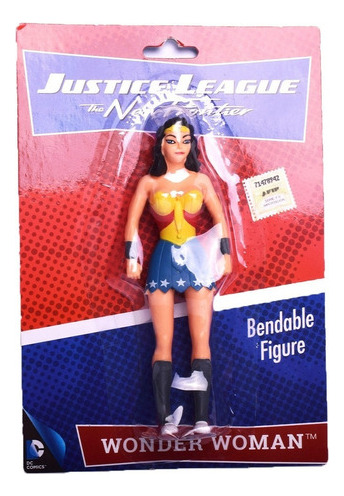 Figura Mujer Maravilla Liga De La Justicia Versión Clásica 