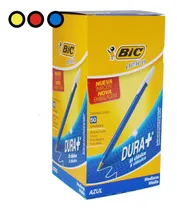 Comprar Lapicera Birome Boligrafo Bic Azul Rojo Negr Caja 50 Unidade