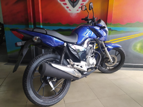 Imagem 5 de 7 de Honda Cg 160 Fan 2022 Azul Zero Km A Pronta Entrega