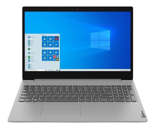 Imagem 1 de 6 de Notebook Lenovo IdeaPad 15IML05  platinum gray 15.6", Intel Core i3 10110U  4GB de RAM 256GB SSD, Intel UHD Graphics 620 1366x768px Windows 10 Home