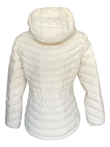 Chamarra Calvin Klein Original Color Vainilla Para Mujer