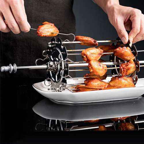 Barbacoa Asador Brochetas Aguja Jaula Asador Brochetas