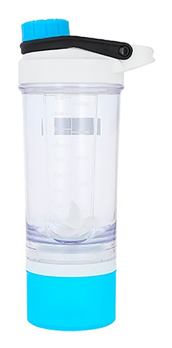Imagen 1 de 10 de Shaker De Plástico Con Compartimento, Bola Mezcladora.