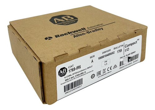 New Sealed Allen Bradley 1769-ir6 Ab 1769ir6 Ser A Compa Aab