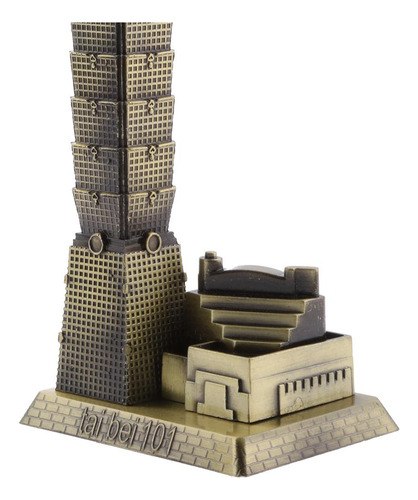 Taipei 101 Torre Edificio Arquitectura Modelo Artículos De