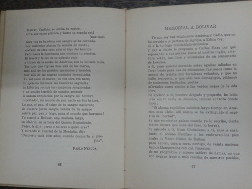 Imagen 5 de 6 de Poetas De America Cantan A Bolivar * Varios Poetas *