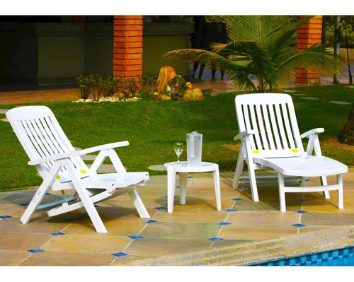 Espreguiçadeira Cadeira Para Área De Piscina De Sitio