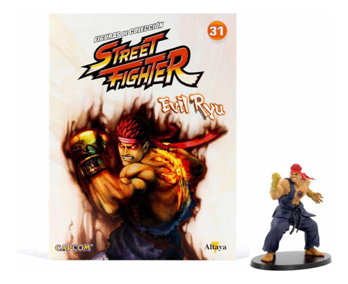 Street Fighter # 31 Evil Ryu Revista Planeta Deagostini