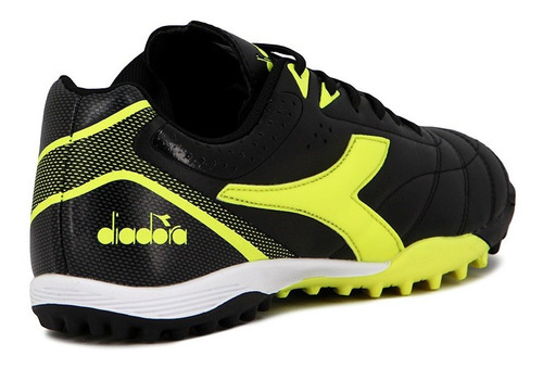 Diadora Futbol Tifosi Tf Men - Negro-amarillo Fluor