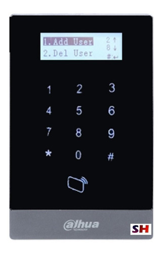 Control Acceso Dahua Pass O Tarjeta Teclado Tcp/ip Asi1201ad