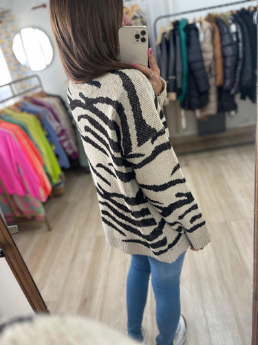 Sweater Poleron Amplio Mujer The Big Shop