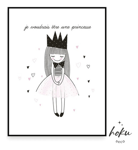Cuadro - Princesa - 30x45