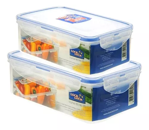 Tuppers hermeticos de plastico – Pack de Tapers grandes para