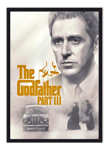 Cuadro Enmarcado - Póster El Padrino 3 - The Godfather 