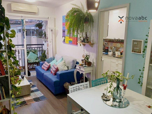 Imagem 1 de 26 de Apartamento Com 2 Dormitórios À Venda, 52 M² Por R$ 345.000 - Jardim Jamaica - Santo André/sp - Ap3762