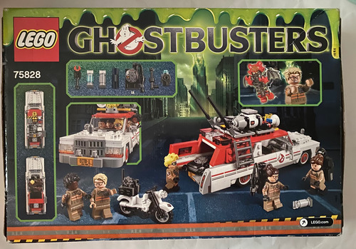 Lego 75828 Ghostbusters Ecto-1 & 2 556 Pzs (Usado)