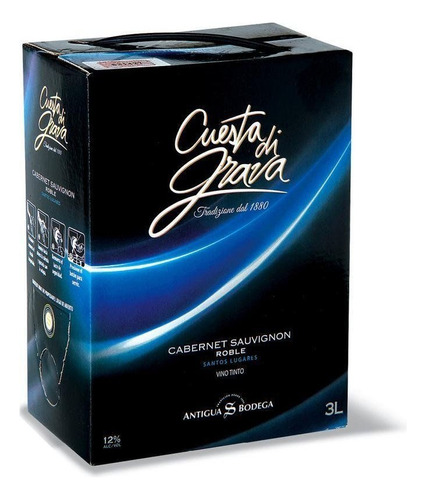 Cuesta Di Grava - Cabernet Sauvignon , 3 Lt.