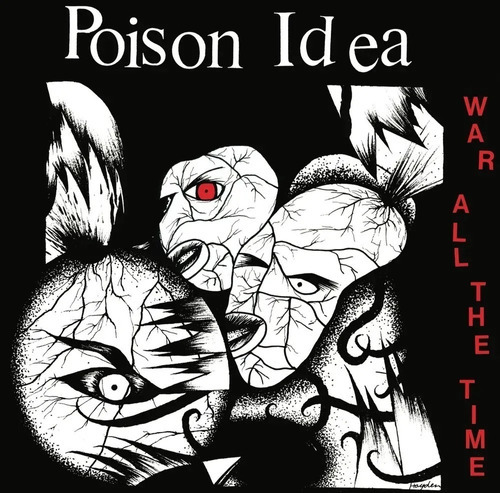 Poison Idea War All The Time Cd Imp.nuevo Cerrado En Stock 