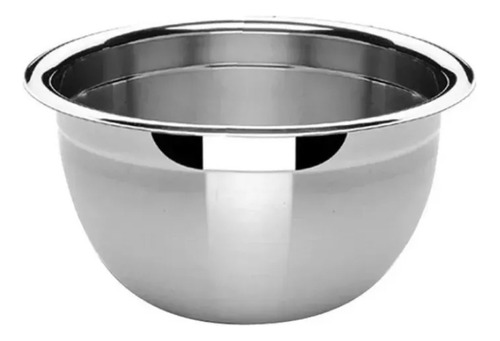 Tigela Em Aço Inox - Bowl - 28 Cm Baccani