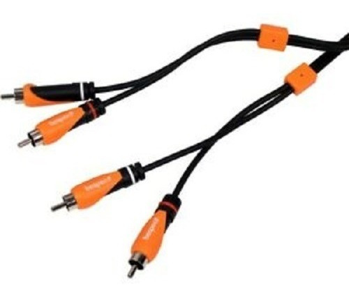 Cable Bespeco 2 Rca Macho A 2 Rca Macho 5mts Sl2r500