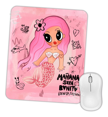 Mouse Pad Bichota Season Mañana Será Bonito | Karol G 18x22