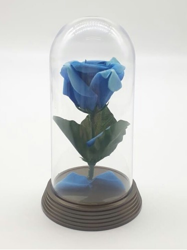 Flor A Rosa Encantada Azul A Bela E A Fera Pequeno Príncipe | Parcelamento  sem juros