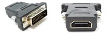 Comprar Dvi Dvi-d Macho 24+1 Pin Hdmi Hembra 19 Pine Hd Hdtv Monitor