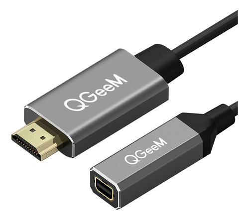 Cable Adaptador Qgeem Hdmi Single A Mini Dp Uhd