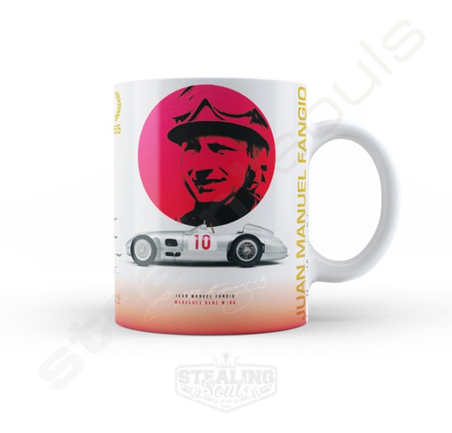 Taza Fierrera - Juan M. Fangio #13 | World Champion Edition