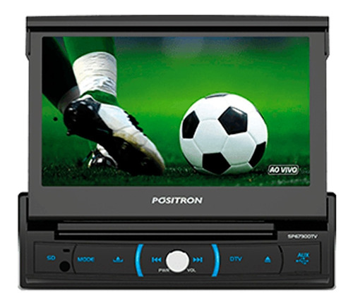 Dvd Player Retrátil Sp6730dtv Bluetooth Tv Espelha Android