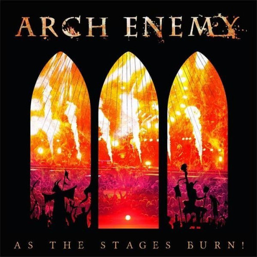 Cd Arch Enemy - As The Stages Burn! (cd +dvd+ Slipcase)